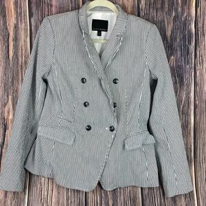 Banana Republic Striped Blazer- Size 6